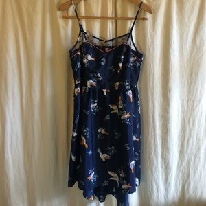 Cute and casual bird dress